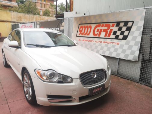 Jaguar Xf 3.0 td soluzione problemi fap rimappatura centralina elettronica via seriale lavaggio interno motore con idrogeno