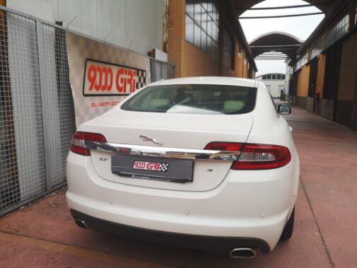 Jaguar Xf 3.0 td soluzione problemi fap rimappatura centralina elettronica via seriale lavaggio interno motore con idrogeno