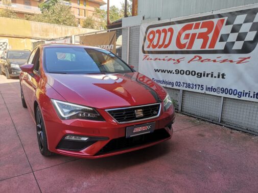 Seat Leon 2.0 tsi con terminale sportivo omologato Ragazzon Performance + tubo centrale diretto gruppo N