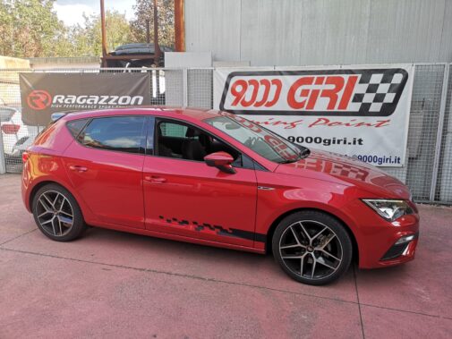 Seat Leon 2.0 tsi con terminale sportivo omologato Ragazzon Performance + tubo centrale diretto gruppo N