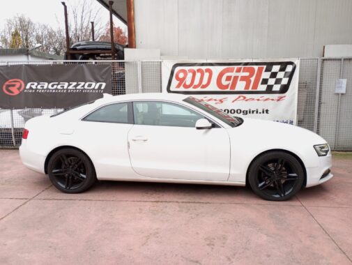 Audi A5 2.0 tdi con Active Sound Booster Maxhaust versione Bridge montato da 9000 Giri elaborazioni auto sportive