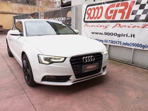 Audi A5 2.0 tdi con Active Sound Booster Maxhaust versione Bridge montato da 9000 Giri elaborazioni auto sportive