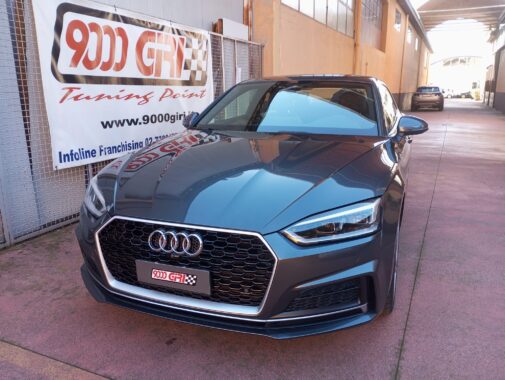 Audi A5 2.0 tfsi terminali sportivi Supersprint + tagliando con olio Pakelo + verniciatura pinze freno rosse + filtro aria Bmc