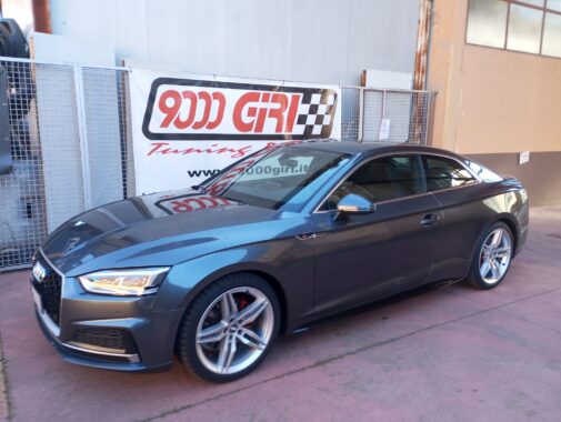 Audi A5 2.0 tfsi terminali sportivi Supersprint + tagliando con olio Pakelo + verniciatura pinze freno rosse + filtro aria Bmc