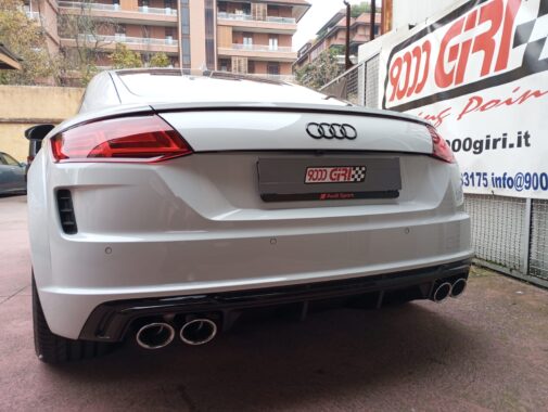 Audi TTS 2.0 tfsi montaggio Active Sound Booster Maxhaust versione Bridge by 9000 Giri elaborazioni auto sportive