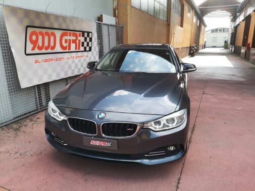 Bmw 420td con Active Sound Booster Maxhaust versione Bridge montato da 9000 Giri Elaborazioni auto sportive