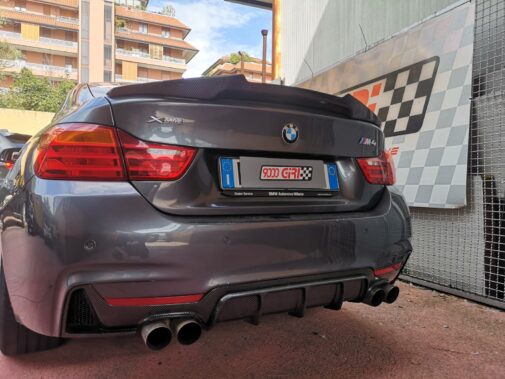 Bmw 420td con Active Sound Booster Maxhaust versione Bridge montato da 9000 Giri Elaborazioni auto sportive