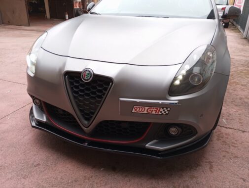 Alfa Romeo Giulietta 1.4 tb kit estetico Maxton Design + estrattore posteriore Helvetia montati da 9000 Giri elaborazioni