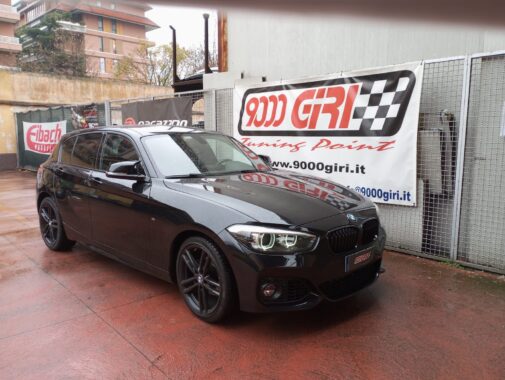 Bmw 118i con terminale sportivo duplex omologato Ragazzon Performance con uscite da 102 mm + tubo centrale diretto