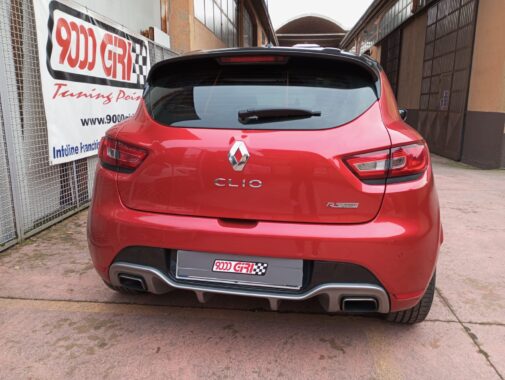 Renault Clio Rs rimappatura centralina+ linea di scarico sportiva ragazzon Performance + filtro aria sportivo + pedalbooster Seletron