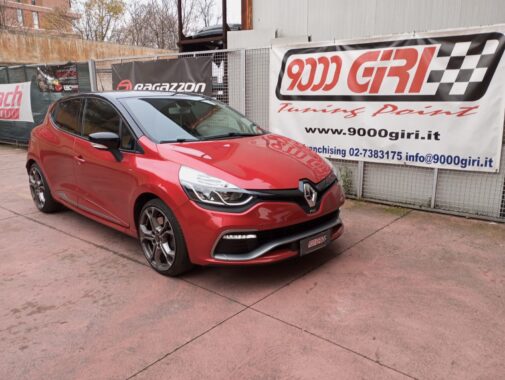 Renault Clio Rs rimappatura centralina+ linea di scarico sportiva ragazzon Performance + filtro aria sportivo + pedalbooster Seletron